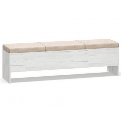 Банкетка Меблі Сервіс Кім Дуб Карі Білий Сан-рено (786754) Дніпро