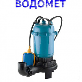 Насос дренажно-фекальний WQCD15-12-2, корпус чавун, H=12М, Q=15кбМ, P=2000 Вт, 2" Водомет Словенія