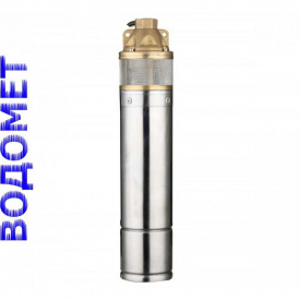 Насос свердловинний вихровий 4SKM-100C, з пультом Н=62М, Q=2,7кбМ, P=750 Вт Водомет Словенія