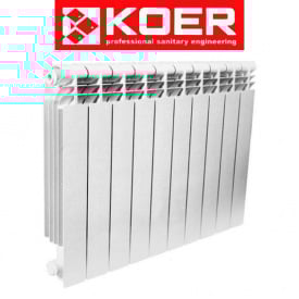 Біметалічний радіатор Koer 500*96 Чехія (Extreme)