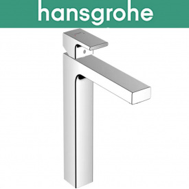 Смеситель Hansgrohe (art 71562000) для раковины Vernis Shape, со сливом, Хром