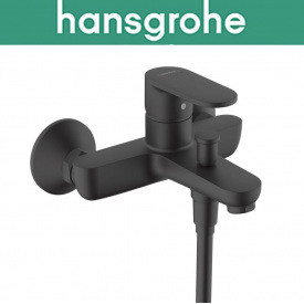 Смеситель Hansgrohe (art 71440670) для ванны Vernis Blend однорычажный, чёрный мат