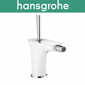 Смеситель однорычажный Hansgrohe (art 15270400) для биде PuraVida, белый