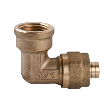 Уголок с внутренней резьбой APE ITALY 752 L 1/2″х16