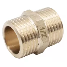 Ниппель латунный WEZER 1/2"
