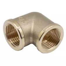 Уголок латунный WEZER 1/2" ВВ
