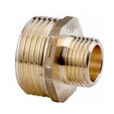 Фото - Ниппель переходной 1/2*1/4"Н (15), Днепр Ниппель переходной 1/2*1/4"Н (15), Днепр