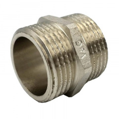 Ниппель V&amp;G 1/2" НН никелированный Охтирка