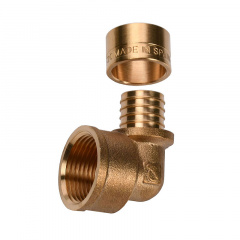 Колено натяжное ISOLTUBEX СHCC2534 25x3/4″ ВР Буча
