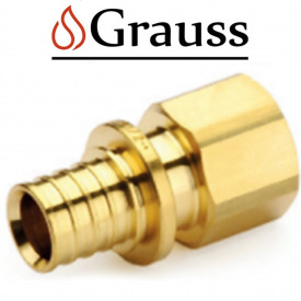 Переходник Grauss KA.A08F-25 - 25(3,5mm) x 3/4"F, Чехия