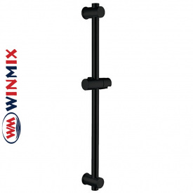 Душевая стойка черная с нержавеющея стали Winmix BAR-SUS-001 BLACK, без шланги и лейки