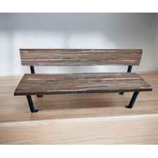 Скамейка без подлокотников Tobi sho Австрия в стиле лофт Topalit Mono Design Маракайбо, 150 см