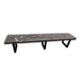 Лавка без спинки Tobi sho Австрія в стилі лофт Topalit Mono Design Венето, 300 см