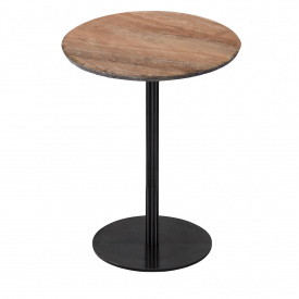 Стол для кафе Tobi sho Австрия в стиле лофт 600 мм, Topalit Mono Design Атакама черри