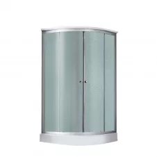 Душевой бокс для низкого поддона Lidz Tani 185x90, стекло Frost 4 мм + поддон 90x90x5 (LTSBM9090SATLOWFR)