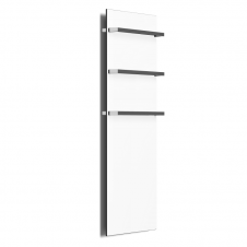 Фото - Полотенцесушитель дизайнерский Hybro Onyx S 3M 1200x470 электрический, белый сатин Полотенцесушитель дизайнерский Hybro Onyx S 3M 1200x470 электрический, белый сатин