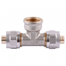 Тройник с внутренней резьбой APE ITALY 732 L 16x1/2″x16