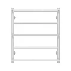 Полотенцесушитель водяной Deffi Ladder П5 500х600 нержавеющая сталь, белый, нижнее подключение Миргород