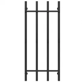 Полотенцесушитель водяной Deffi Split П4 500х1200 нержавеющая сталь, черный, нижнее подключение