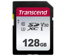 Карта памяти Transcend SDXC 128GB UHS-I U3 300S (TS128GSDC300S) (6408520)