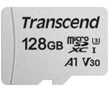 Карта памяти Transcend microSDHC 16GB UHS-I U3 V30 (TS128GUSD300S) (6398421)