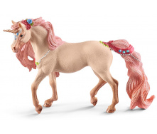 Игровая фигурка Schleich Единорог с украшениями кобыла 150х82х180 мм (6688094)