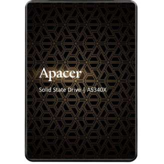 SSD накопитель Apacer AS340X 480GB SATAIII 3D NAND (AP480GAS340XC-1) (6665478)