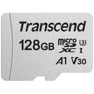 Карта памяти Transcend microSDHC 16GB UHS-I U3 V30 (TS128GUSD300S) (6398421)