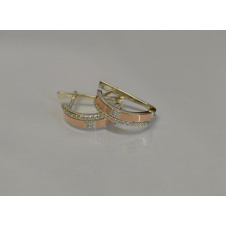 Серьги из серебра Sil 121s Прозрачный (Sil-862)