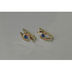 Серебряные серьги Sil 113s-12 Танзанит (Sil-892) Київ