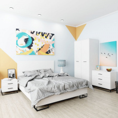 Комод Art in Head 800 Ascet 800x700x425 Белый бриллиант (AS06010000030) Южноукраїнськ