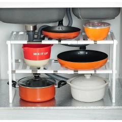 Регулируемая полка для хранения VigohA KITCHEN RACK 38-70 см Славута