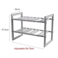 Регулируемая полка для хранения VigohA KITCHEN RACK 38-70 см Славута