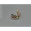Серебряные серьги Sil с золотыми накладками 128s-12 Розовый (Sil-1040) Черкассы