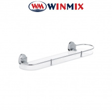 Полка стеклянная с откидным ограничителем Winmix LR3307-1