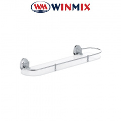 Полка стеклянная с откидным ограничителем Winmix LR3307-1 Краматорск