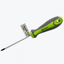 Отвертка Lemanso PH0x75 (3х75) LTL40001 серо-зелёная