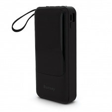 Повербанк Power Bank Bunsey BY-32 20000mAh, Input:MicroUSB+Type-C, Output:2USB/Type-C, PD20W, White or Black