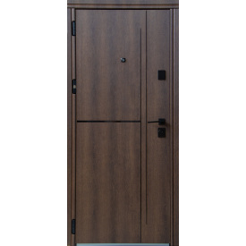 Вхідні двері металеві дрімвуд/дрімвуд світлий 860х960х2050 мм