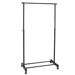 Вешалка стойка для одежды Stenson R29745 62х37х70 130 см Черный (SK000120) Днепр