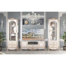 Меблева стінка Болонія Меблі-Сервіс із комодом