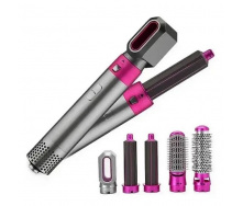 Фен щетка стайлер для волос 5в1 в кейсе CNV Hair Brush 9234 Pink