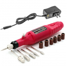 Портативный фрезер-ручка для маникюра ZS 100 20000 об/мин. pink мини фрезер Nail Dryer DM-100