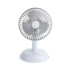 Вентилятор настольный портативный FAN KD197 Simple desktop USB Светло-серый