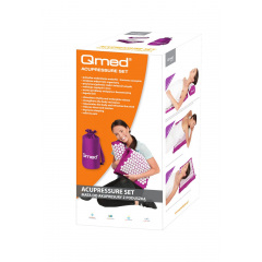 Акупунктурный набор Qmed Accupressure Set Коврик + подушка Чернівці
