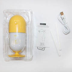 Увлажнитель воздуха Remax RT-A500 Capsule Mini Humidifier желтый (6954851281870) Херсон