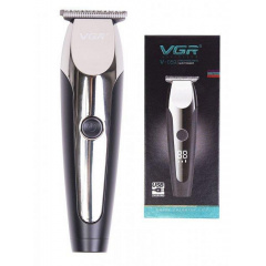 Машинка для стрижки волос VGR V-059 аккумуляторная 5W Silver-Black (3_02785) Энергодар