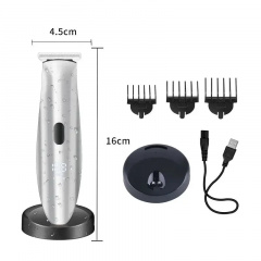 Машинка для стрижки волос Kemei KM-6038 аккумуляторная Silver (3_03523) Володарськ-Волинський