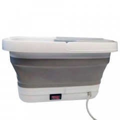 Массажер-ванночка для ног RIAS Footbath Massager RF-368Z складная 5L White-Grey (3_04549) Ужгород
