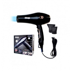 Фен профессиональный для сушки и укладки волос с насадками Dsp 30088A 1700W Черный Чернигов